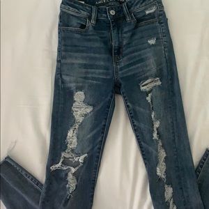 Ripped American Eagle Jeans